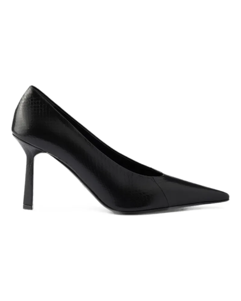 Prada Spitze Ayres Pumps - Schwarz Schwarz