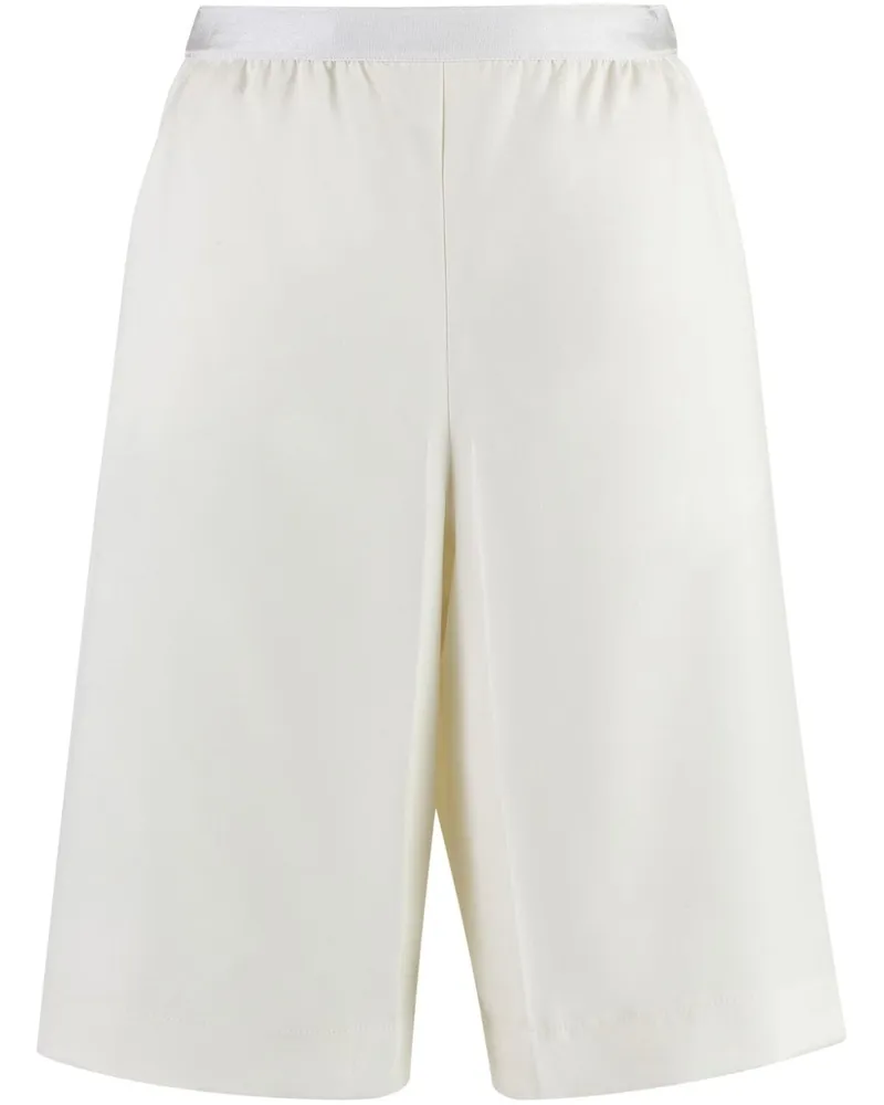 AGNONA Shorts aus Wolle - Weiß Weiß