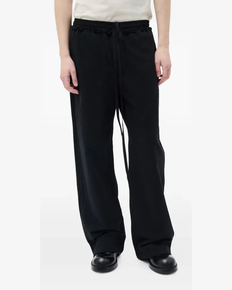 Ann Demeulemeester Fin lounge track pants - Schwarz Schwarz