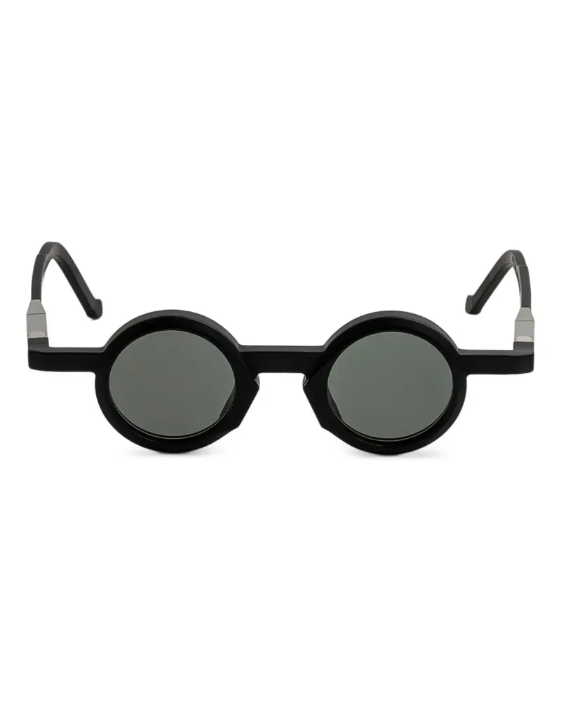 VAVA EYEWEAR Sonnenbrille mit rundem Gestell - Schwarz Schwarz