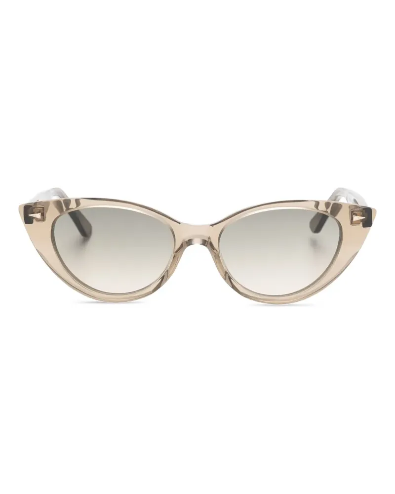 AHLEM Gambetta Cat-Eye-Sonnenbrille - Nude Nude