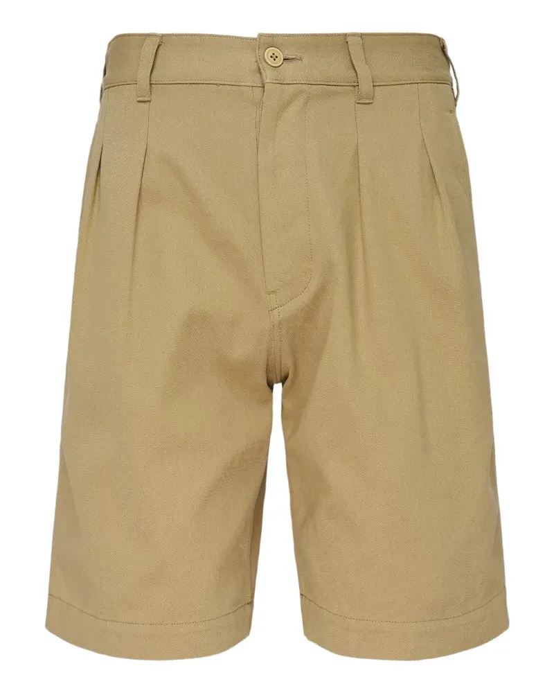 Visvim pleated chino shorts - Nude Nude