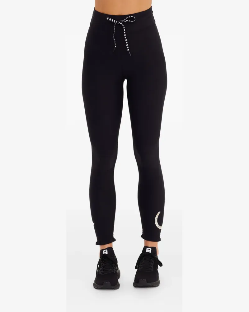 The Upside Celestia Leggings mit Kordelzug - Schwarz Schwarz