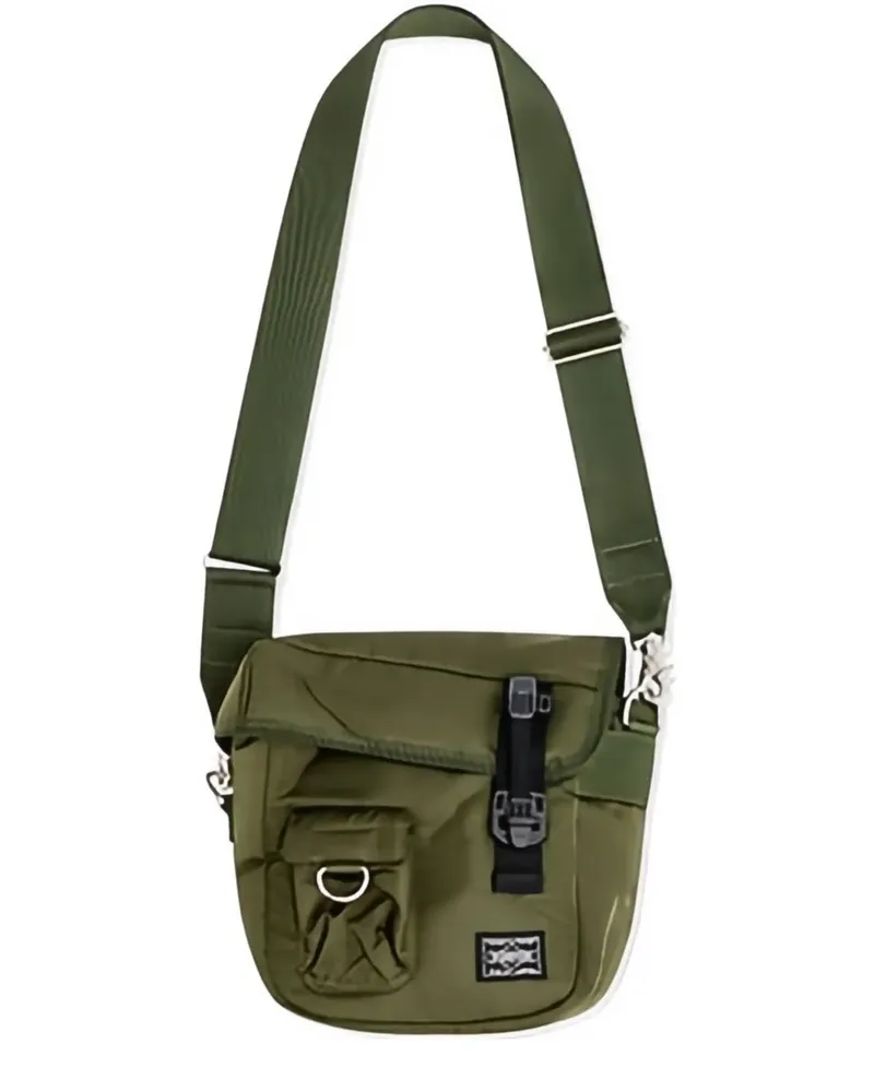 Comme des Garçons Kuriertasche mit Schnallendetail - Grün Grün