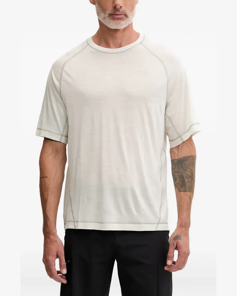 Mammut x Hiking Patrol T-Shirt mit Raglanärmeln - Nude Nude