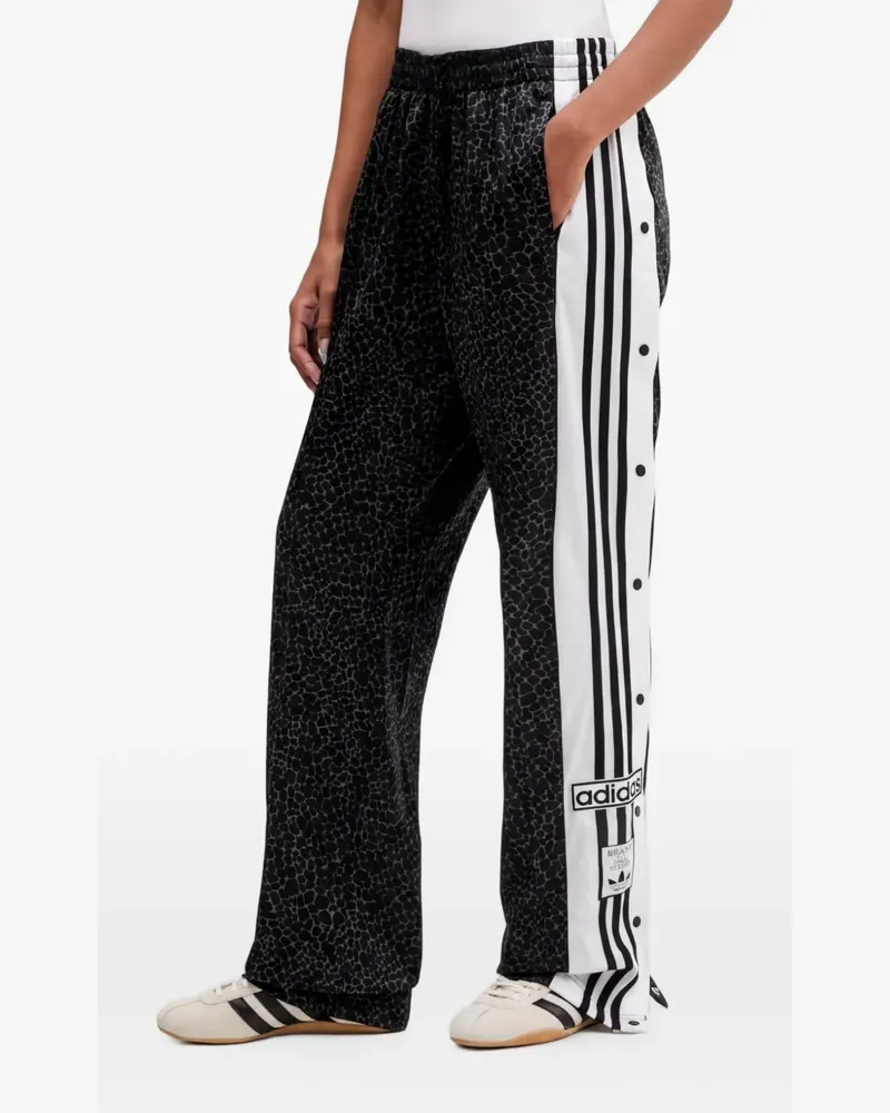 adidas Jogginghose mit Streifen - Schwarz Schwarz