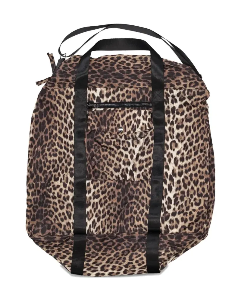 P.A.R.O.S.H. leopard-print tote bag - Braun Braun