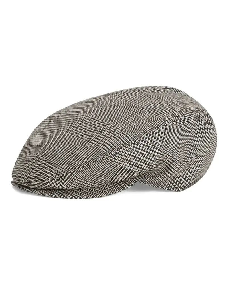 Dolce & Gabbana Baskenmütze mit Logo-Stickerei - Grau Grau