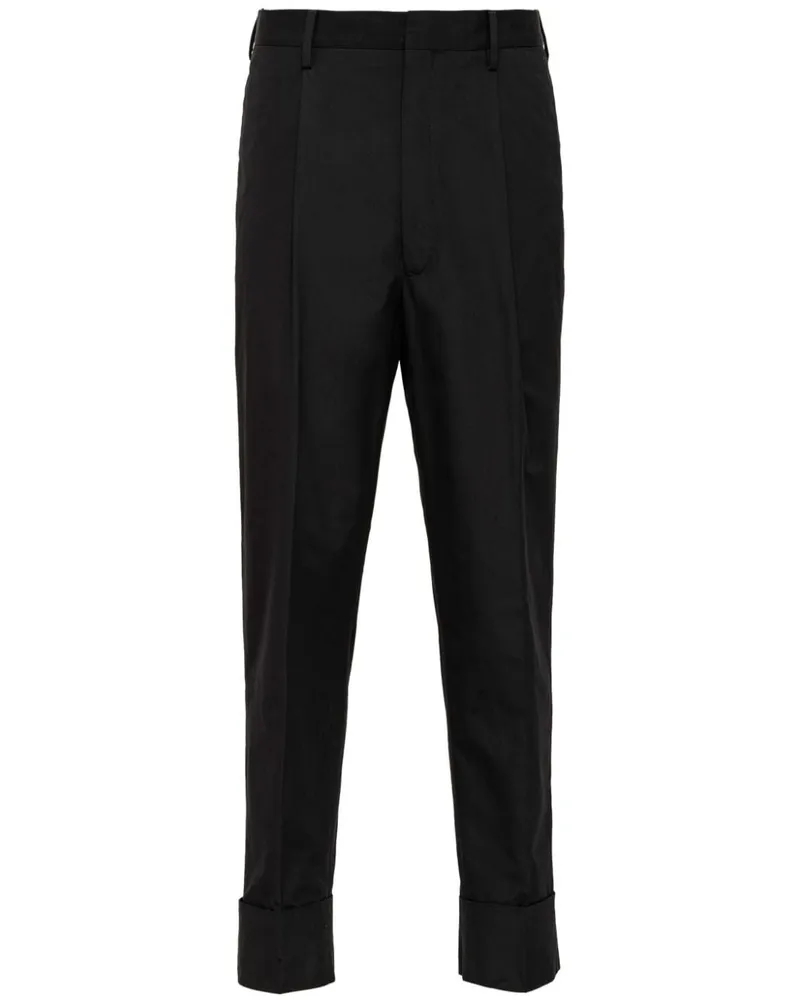 Prada Klassische Hose - Schwarz Schwarz