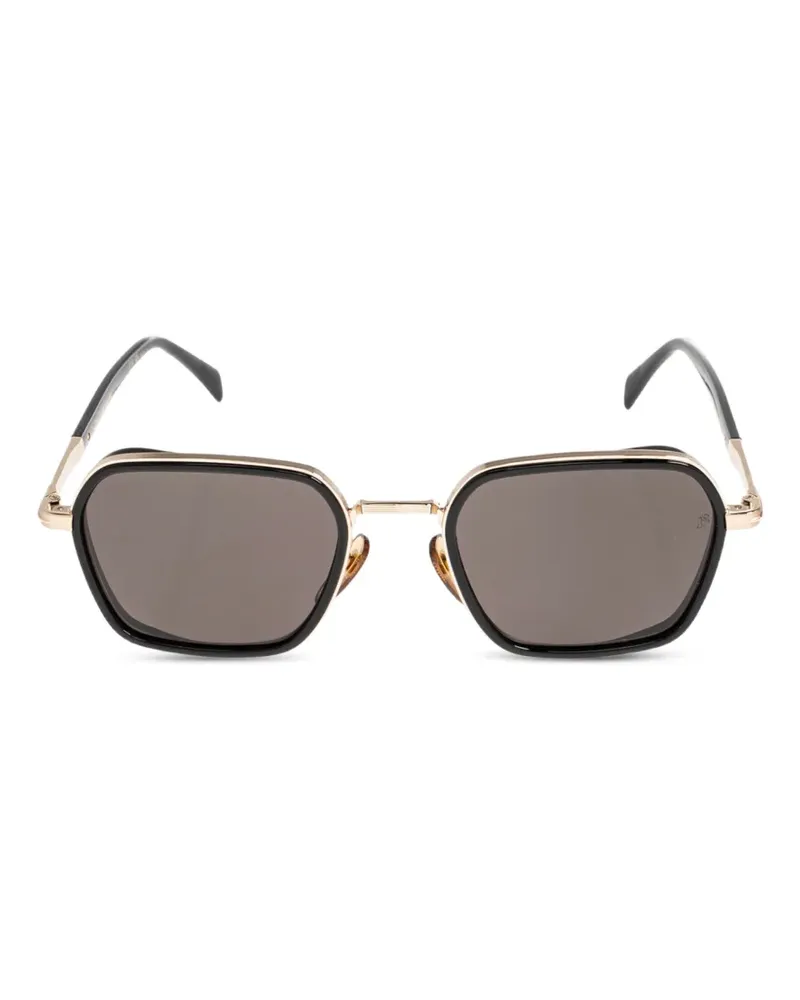 EYEWEAR by DAVID BECKHAM Sonnenbrille mit geometrischem Gestell - Grau Grau