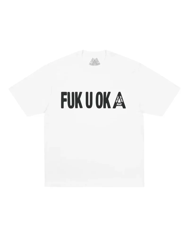 PALACE Fukuoka T-Shirt - Weiß Weiß