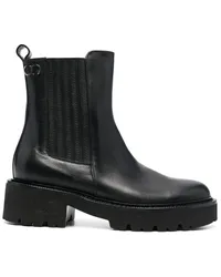 Casadei Chelsea-Boots mit breiter Sohle Schwarz