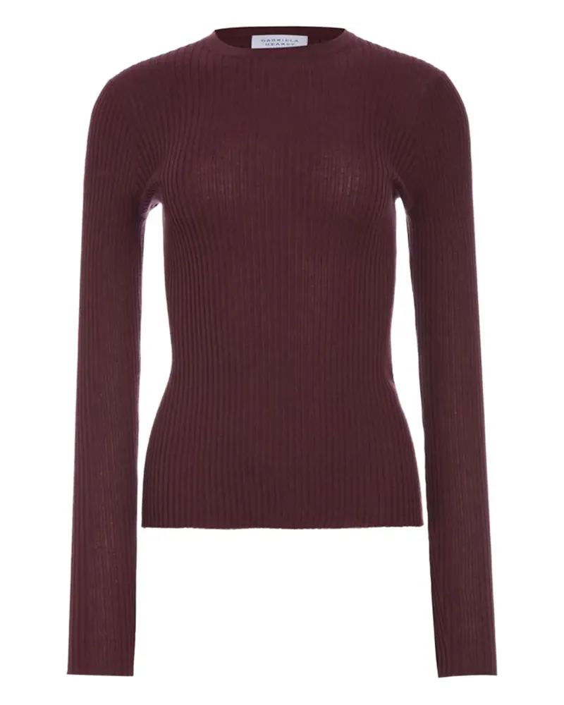 Gabriela Hearst Gerippter Pullover - Rot Rot