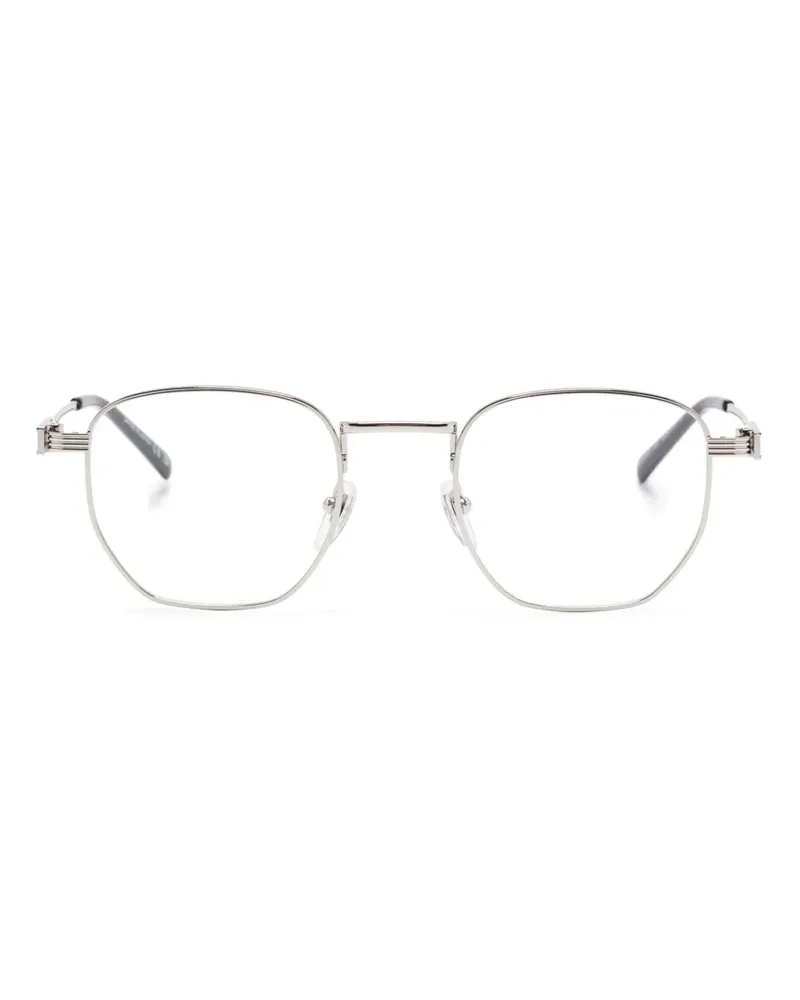 Gucci Brille mit eckigem Gestell - Grau Grau