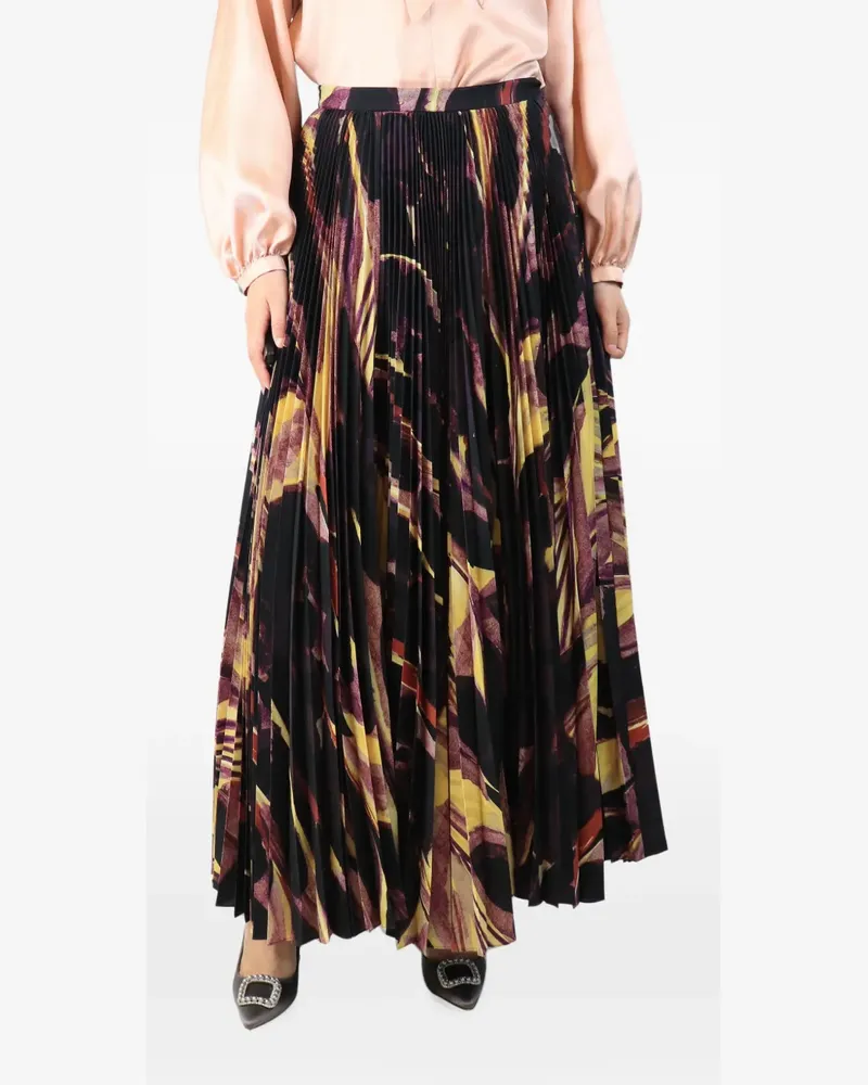 Altuzarra pleated maxi skirt - Schwarz Schwarz