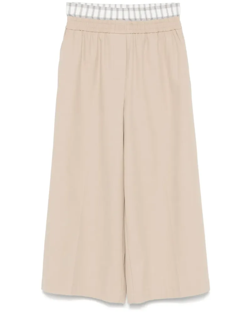 Loewe Klassische Cropped-Hose - Nude Nude