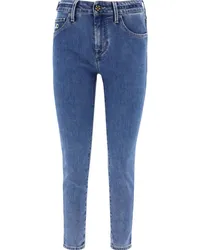 Jacob Cohën Tapered-Jeans mit Logo-Patch Blau