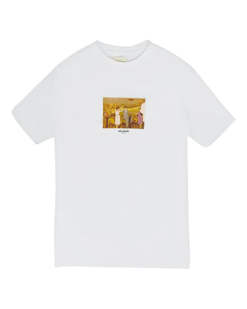 Aimé Leon Dore T-Shirt mit Foto-Print - Weiß Weiß