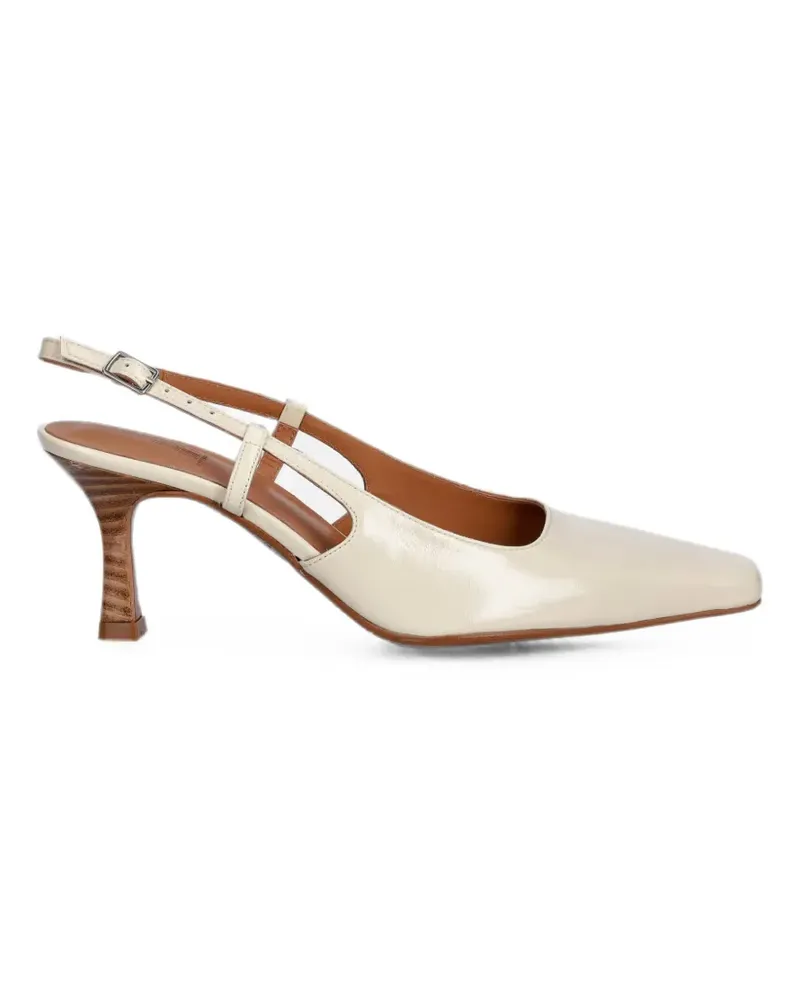 Billi Bi slingback heeled pumps - Nude Nude