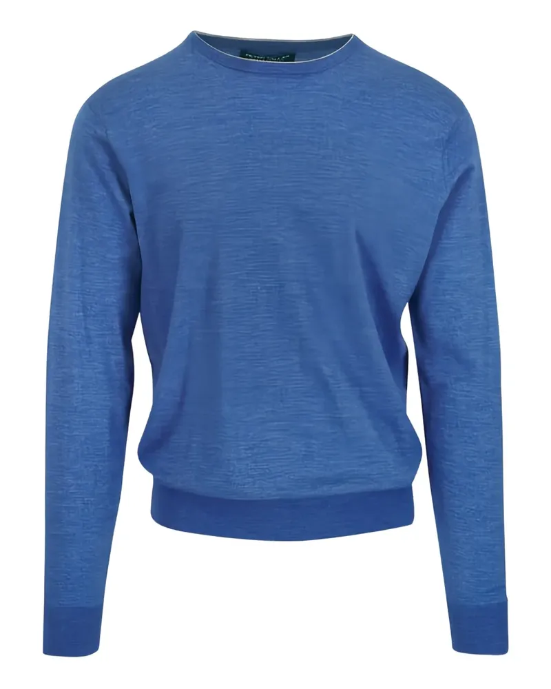 Peter Millar ribbed-knit sweater - Blau Blau