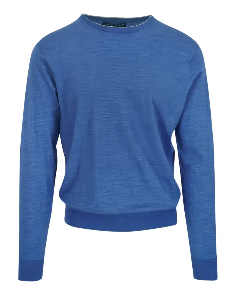 Peter Millar Gerippter Strickpullover - Blau Blau