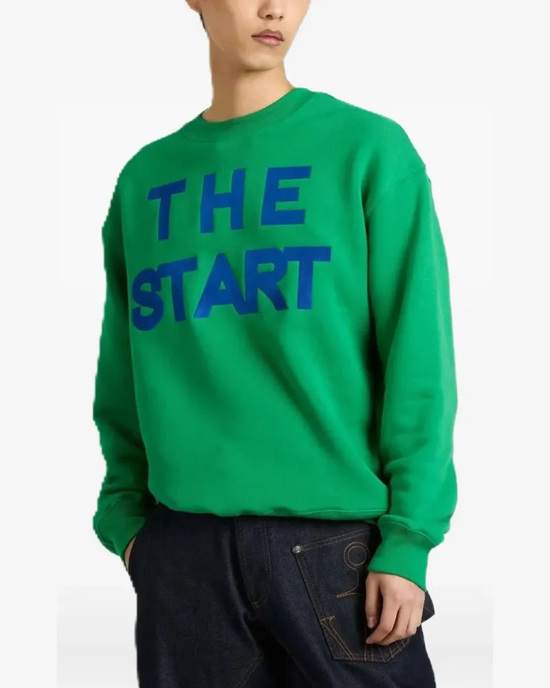 J.W.Anderson Sweatshirt mit Rundhalsausschnitt - Grün Grün