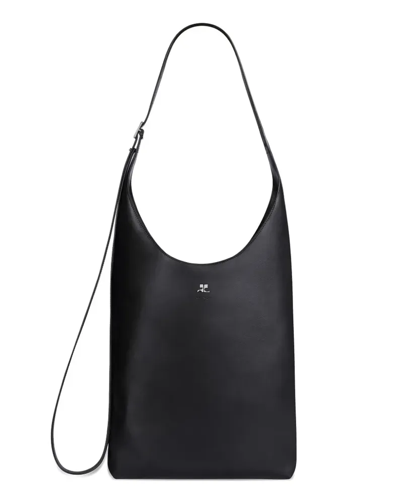 Courrèges Großer Melt Tote Bag - Schwarz Schwarz