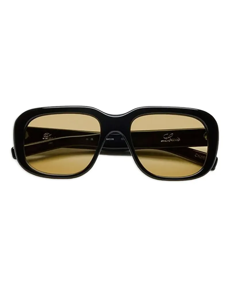 CHIMI Louis Sonnenbrille mit eckigem Gestell - Schwarz Schwarz