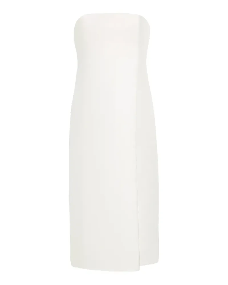 Adam Lippes Carina strapless tunic - Nude Nude