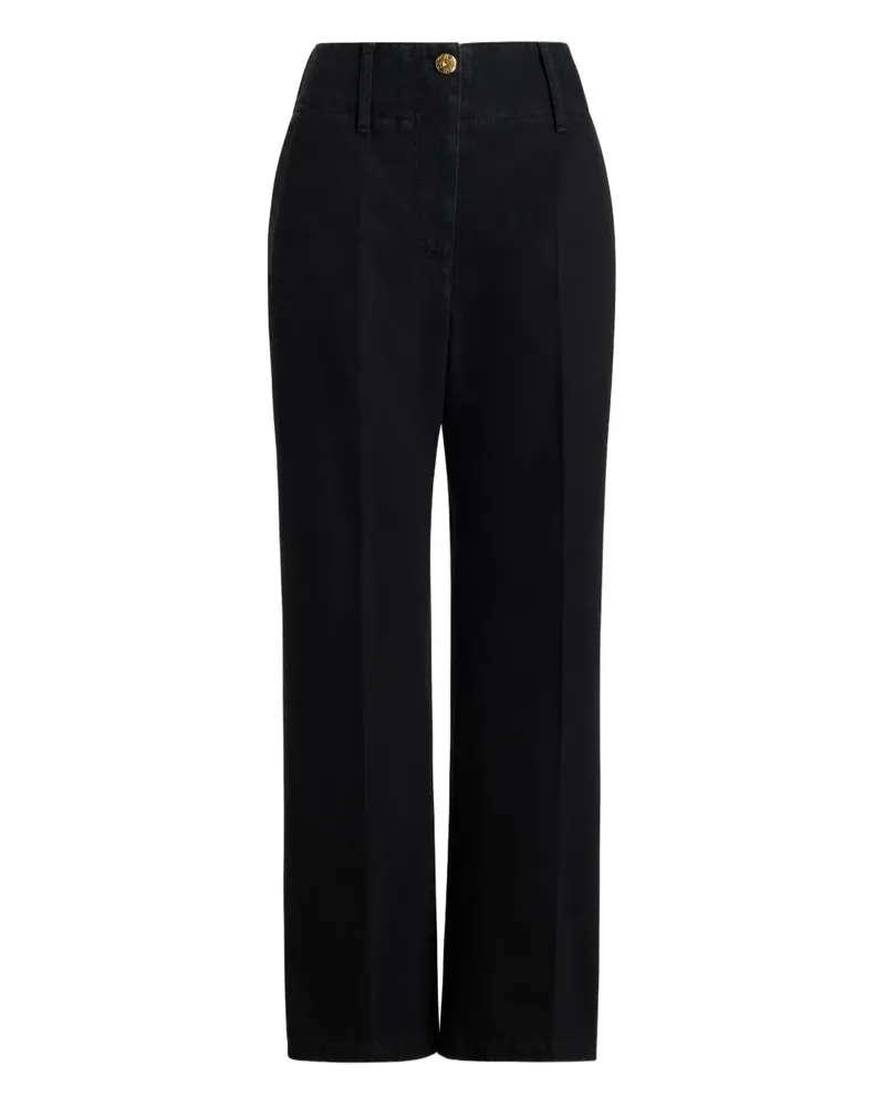 Patou Jeans mit weitem Bund - Schwarz Schwarz