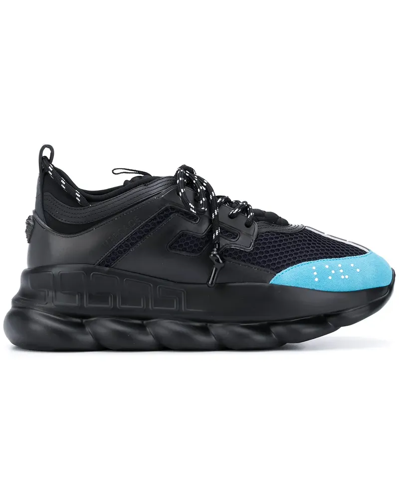 Versace Sneakers mit dicker Sohle - Schwarz Schwarz