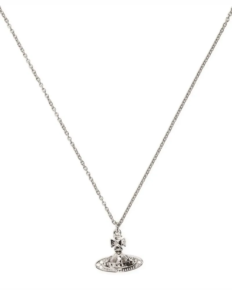 Vivienne Westwood Halskette mit Reichsapfel - Silber Silber