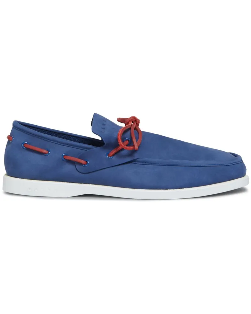 Marni Klassische Loafer - 00B25 BLUE 00b25