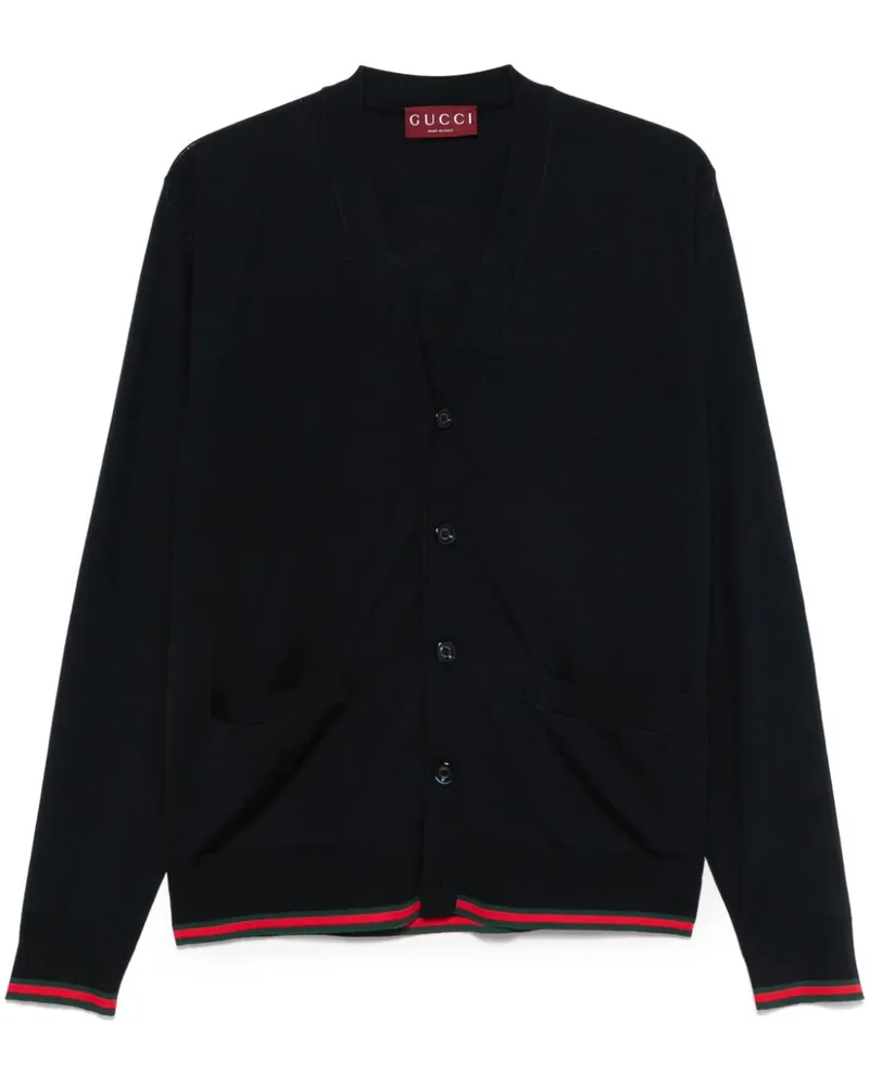 Gucci Klassischer Cardigan - Blau Blau