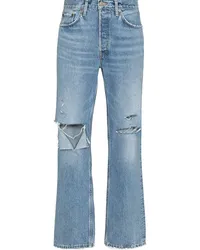 RE/DONE Gerade Jeans im 90s-Style Blau