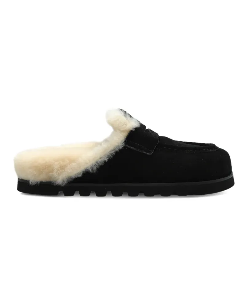 Naked Wolfe Loafer mit Shearling-Futter - Schwarz Schwarz