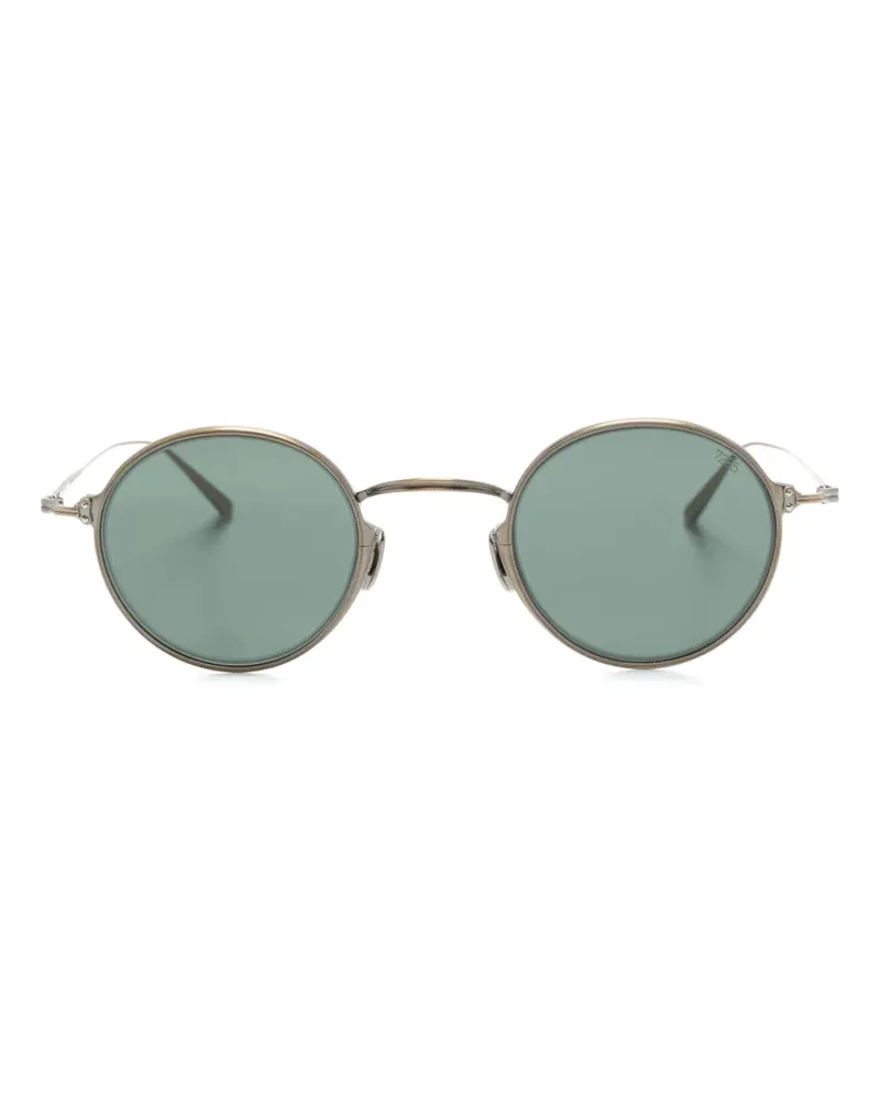 EYEVAN 7285 186 Sonnenbrille mit rundem Gestell - Gold Gold