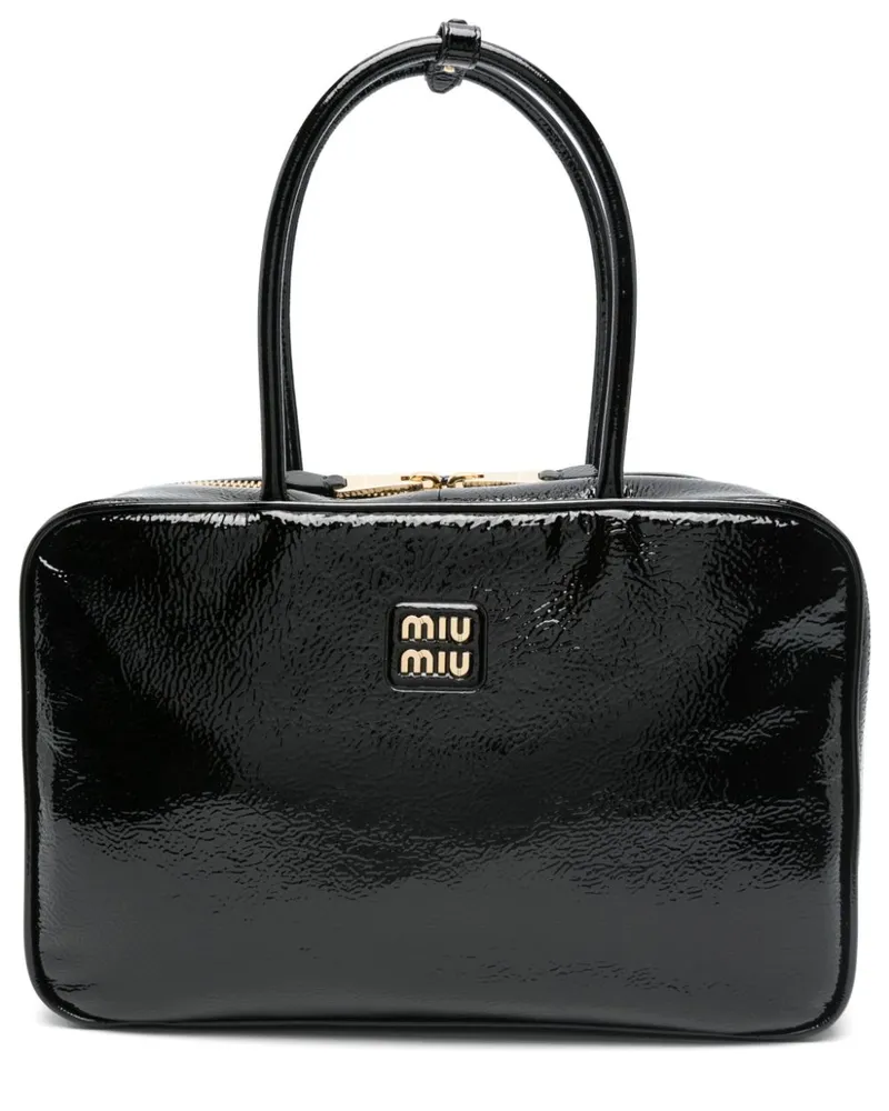 Miu Miu Beau Tote Bag - Schwarz Schwarz