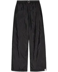 Jil Sander Hose mit weitem Bein Schwarz