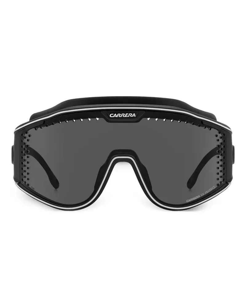 Carrera Perforierte Sonnenbrille - Schwarz Schwarz