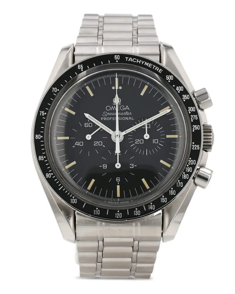 Omega 1990s 42mm Speedmaster screwed caseback watch - Silber Silber