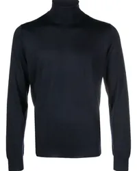 Corneliani Pullover mit Rollkragen Blau