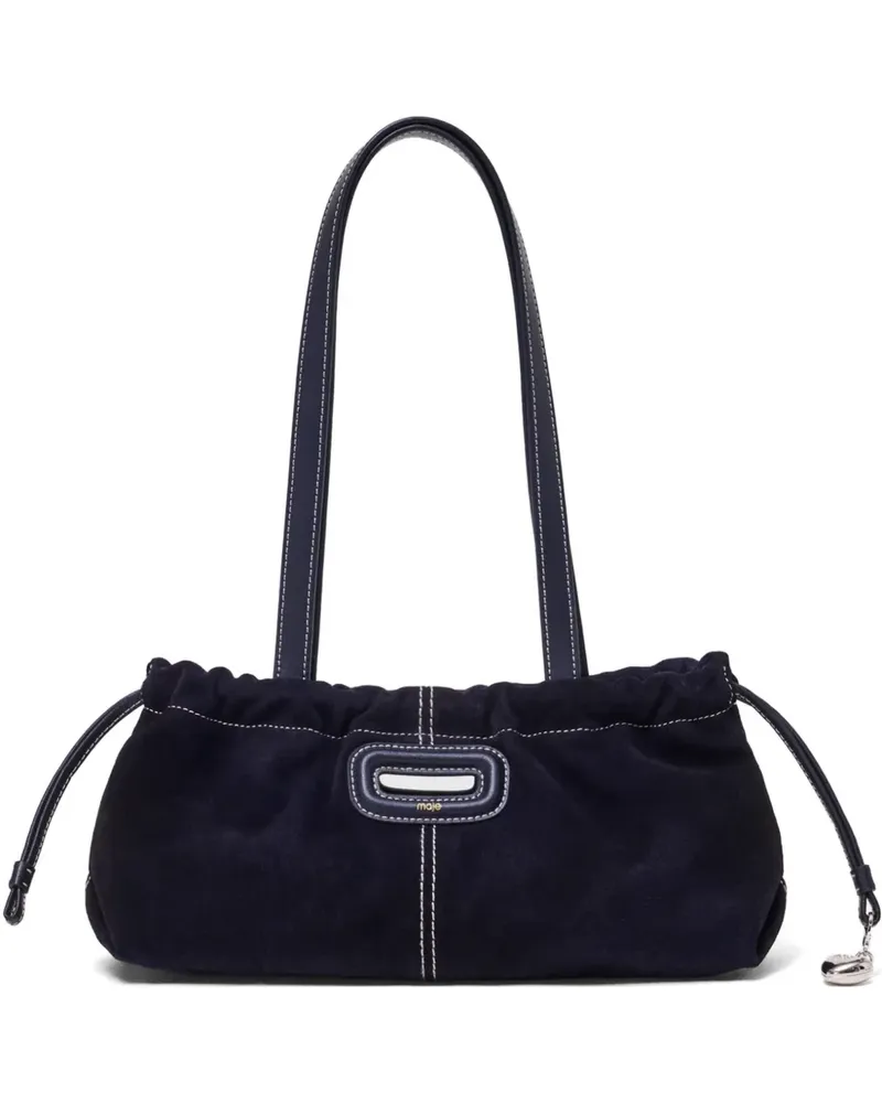 Maje Milpli Gazette shoulder bag - Blau Blau