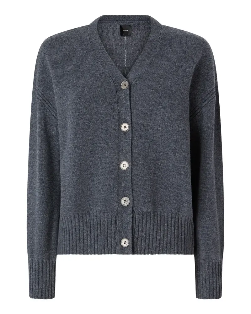 Pinko Cardigan mit V-Ausschnitt - Grau Grau