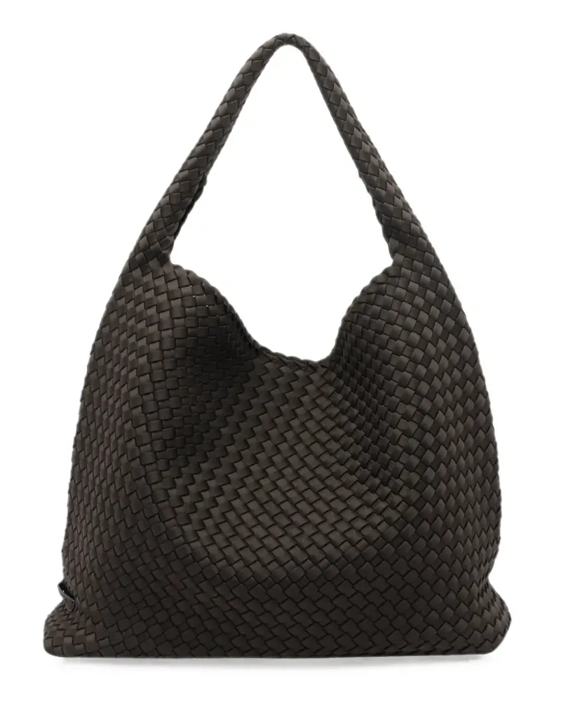 EN AVANT Venezia woven tote bag - Braun Braun