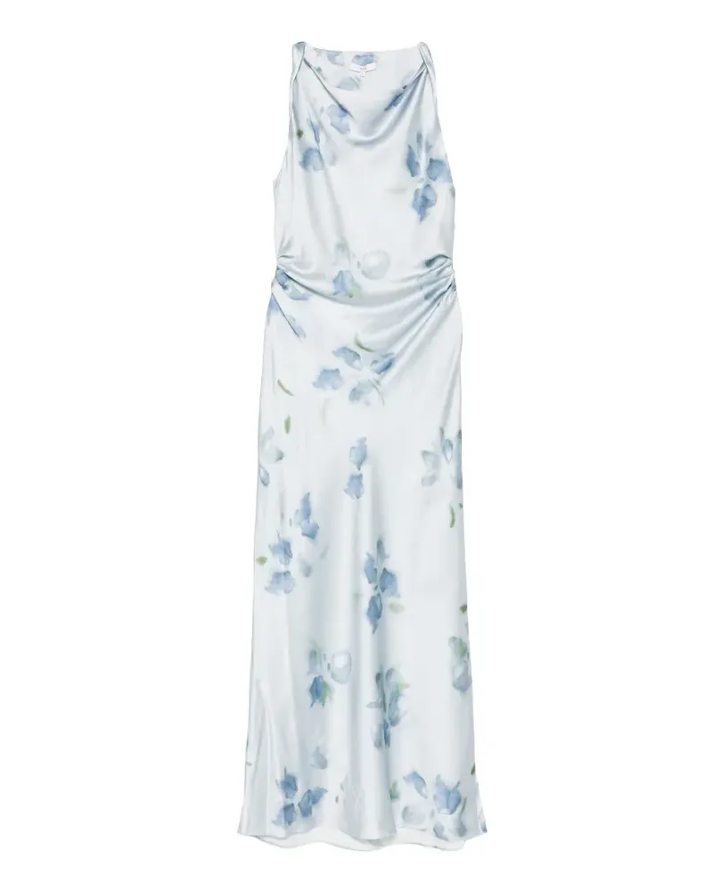 Vince floral maxi dress - Blau Blau