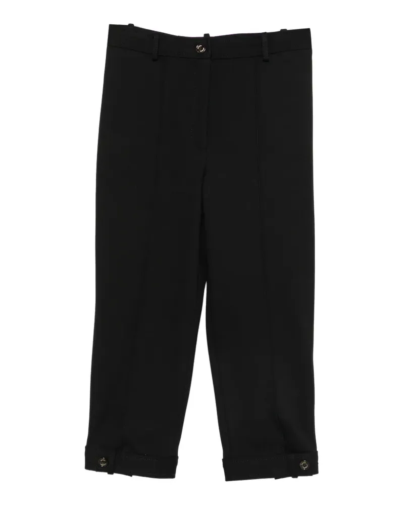Sandro pintuck-detail trousers - Schwarz Schwarz