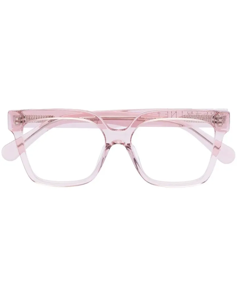 Stella McCartney Brille mit eckigem Gestell - Rosa Rosa