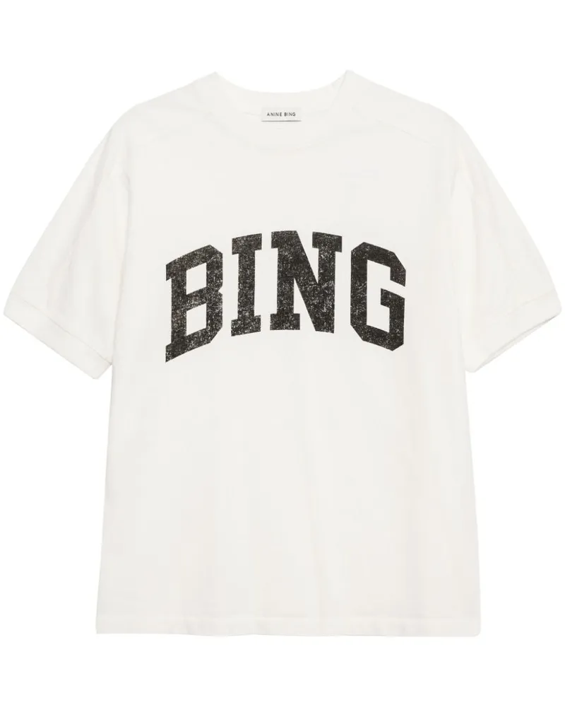 Anine Bing Kaylin T-Shirt Weiß
