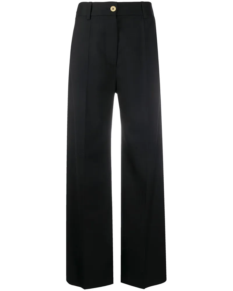 Patou Iconic Wollhose - Schwarz Schwarz